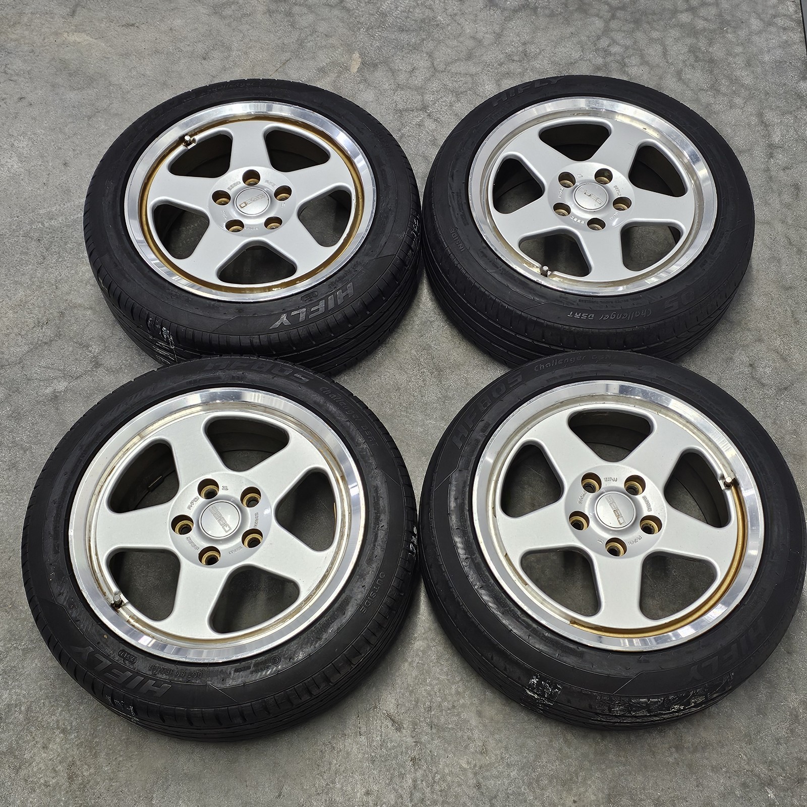 ASSO R-701 / AKT Logic Wheels 16x7 +45 5x114.3 Rare Civic Integra Type R DC2 EK9