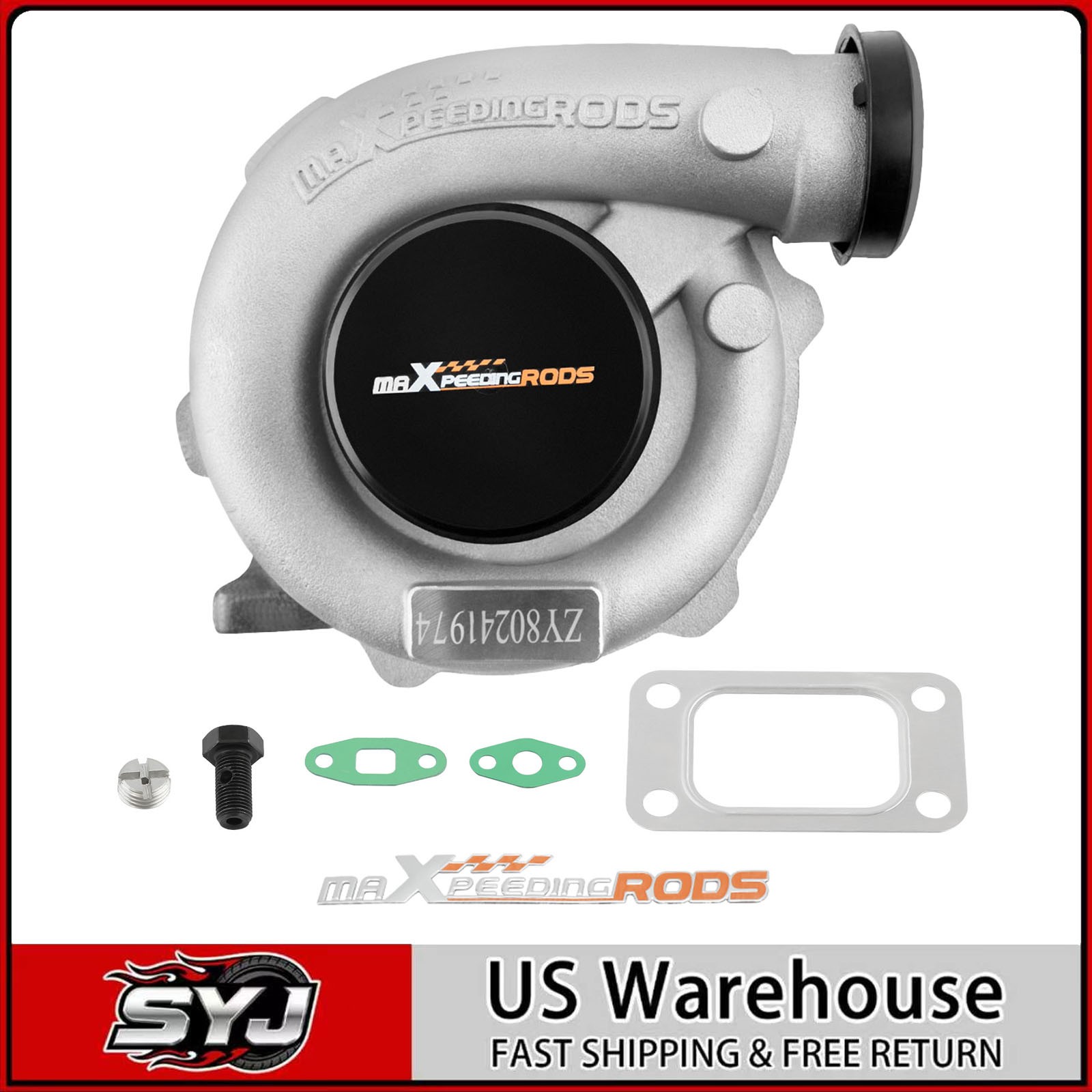 Billet T3 Turbo T04E Universal Turborcharger 0.57 A/R Turbine up to 400+HP