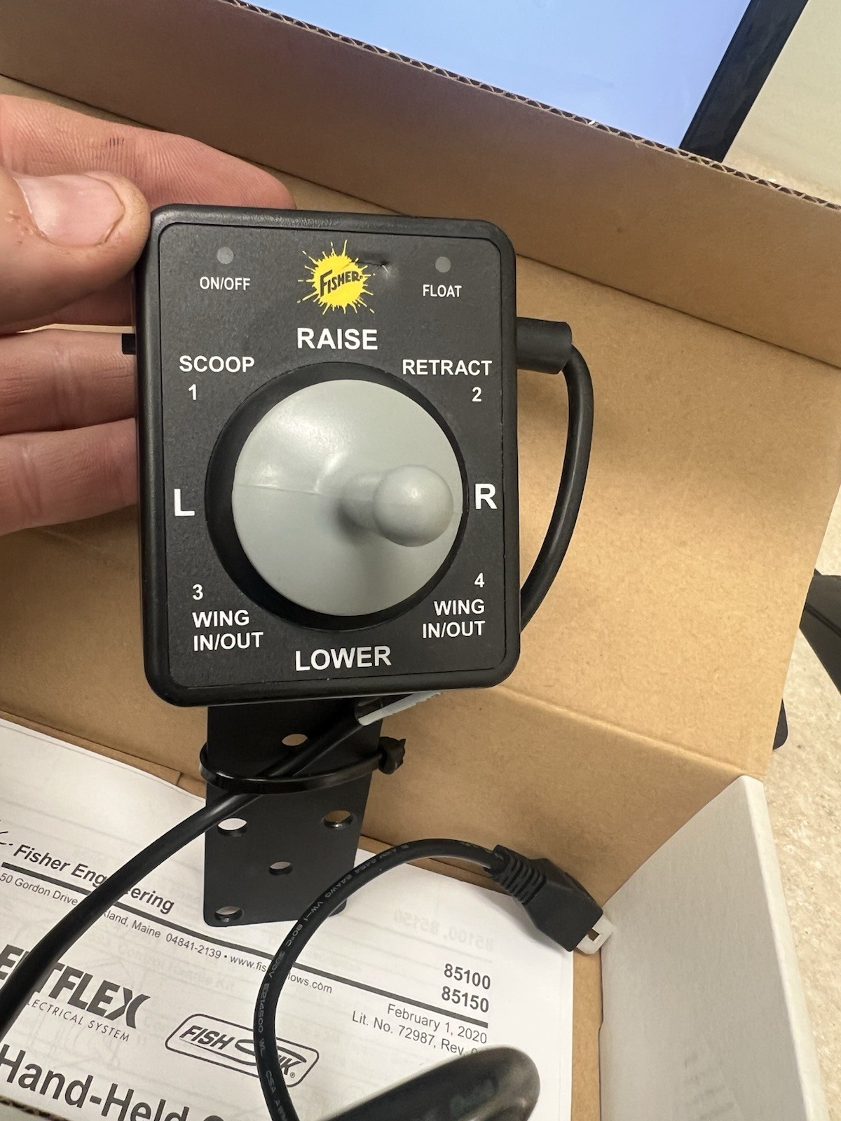 Brand New Fisher 85150 Plow Controller, 4 Pin Brand New Fisher 85150 Plow Controller, 4 Pin
