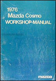 1976 Mazda Cosmo Workshop Manual Original Dealer Factory Repair Shop Service OEM