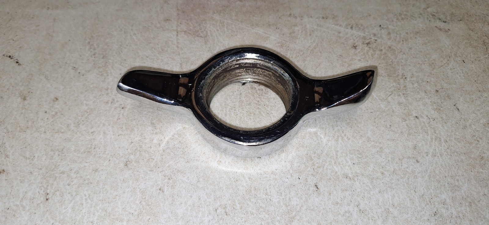 Vintage Midget Chrome knock off Spinner wing nut Vintage Sprint Car Vintage Midget Chrome knock off Spinner wing nut Vintage Sprint Car