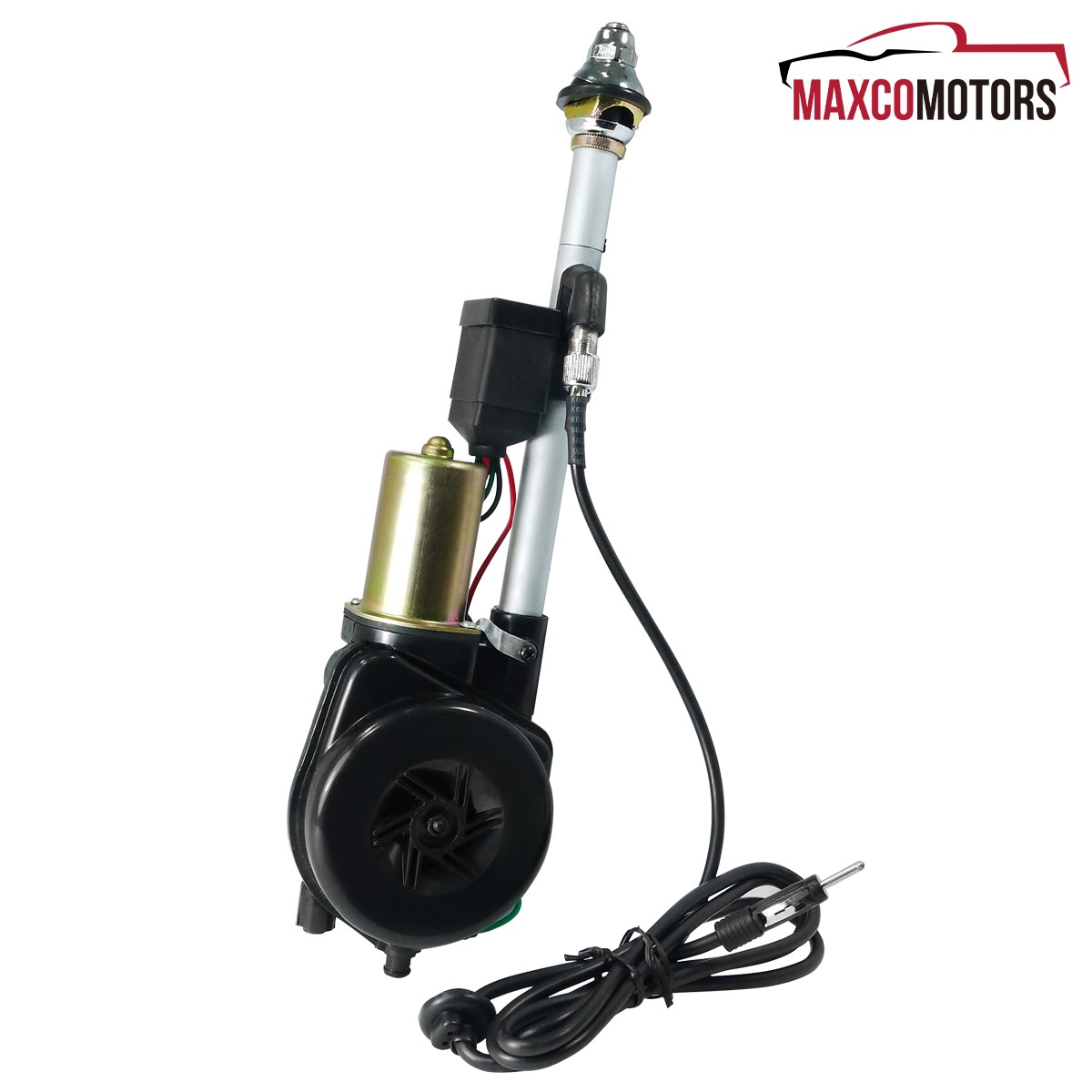 Radio Antenna Fits 12V Power AM FM Mast Replacement Kit W/ Wiring+Cable