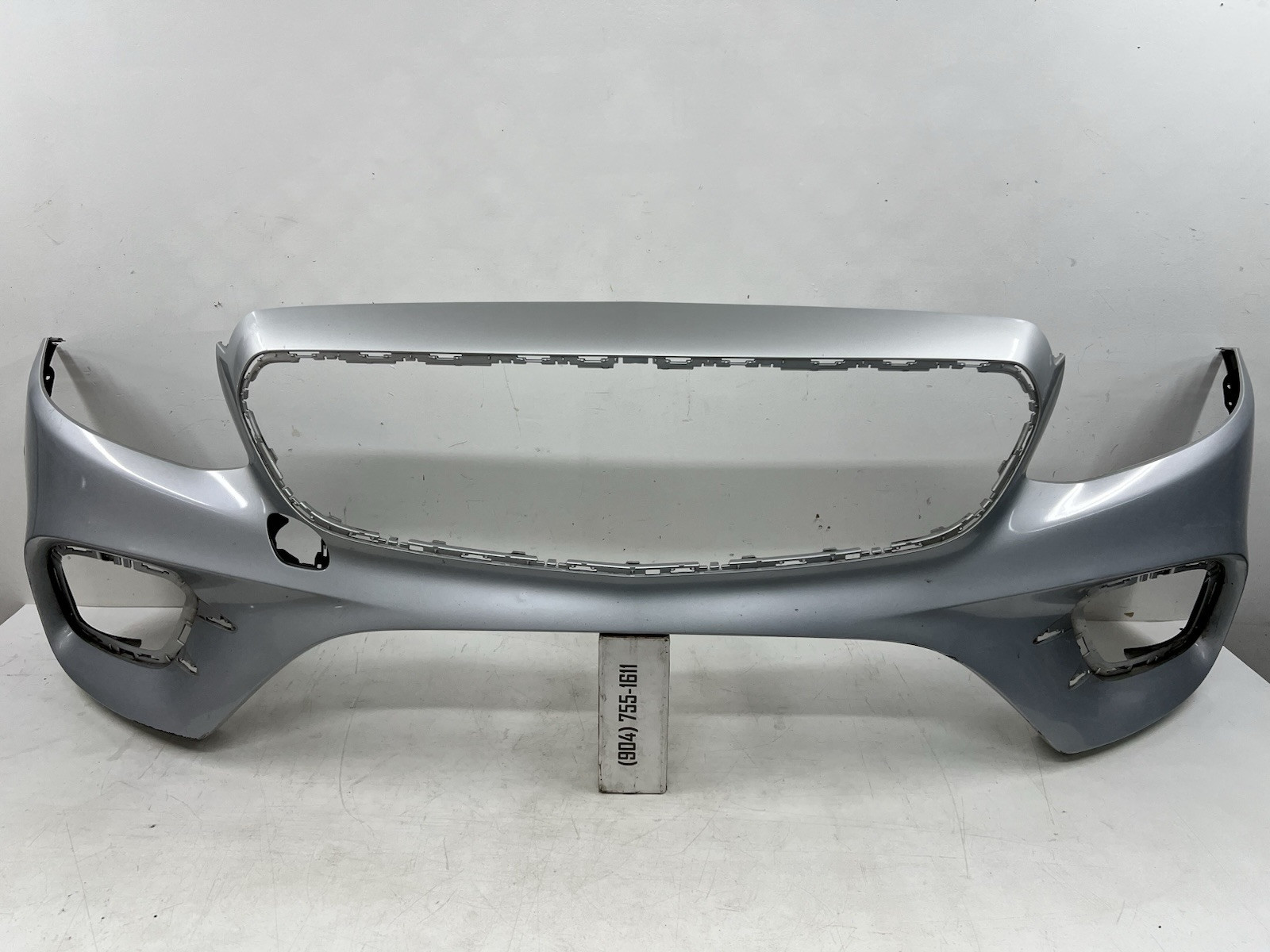2017-2018 Mercedes E Class E350 E550 W213 AMG Front Bumper w/ Sensor Holes OEM