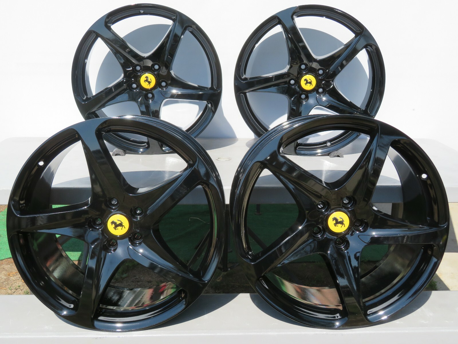 2011-2015 SET OF 4 FACTORY FERRARI FF 458 WHEELS RIMS 20\