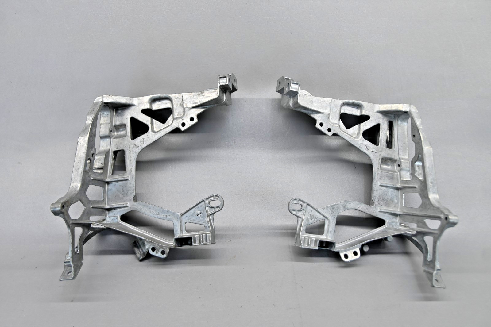 2015-2021 Mercedes C Class Left & Right Headlight Mount Bracket Pair Set OEM