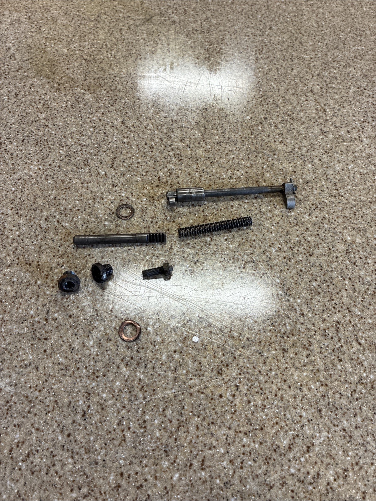 1985 Honda CR 250 Linkage Rod Power Valve Cam Spindle Spring Rod 19351-ka4-770