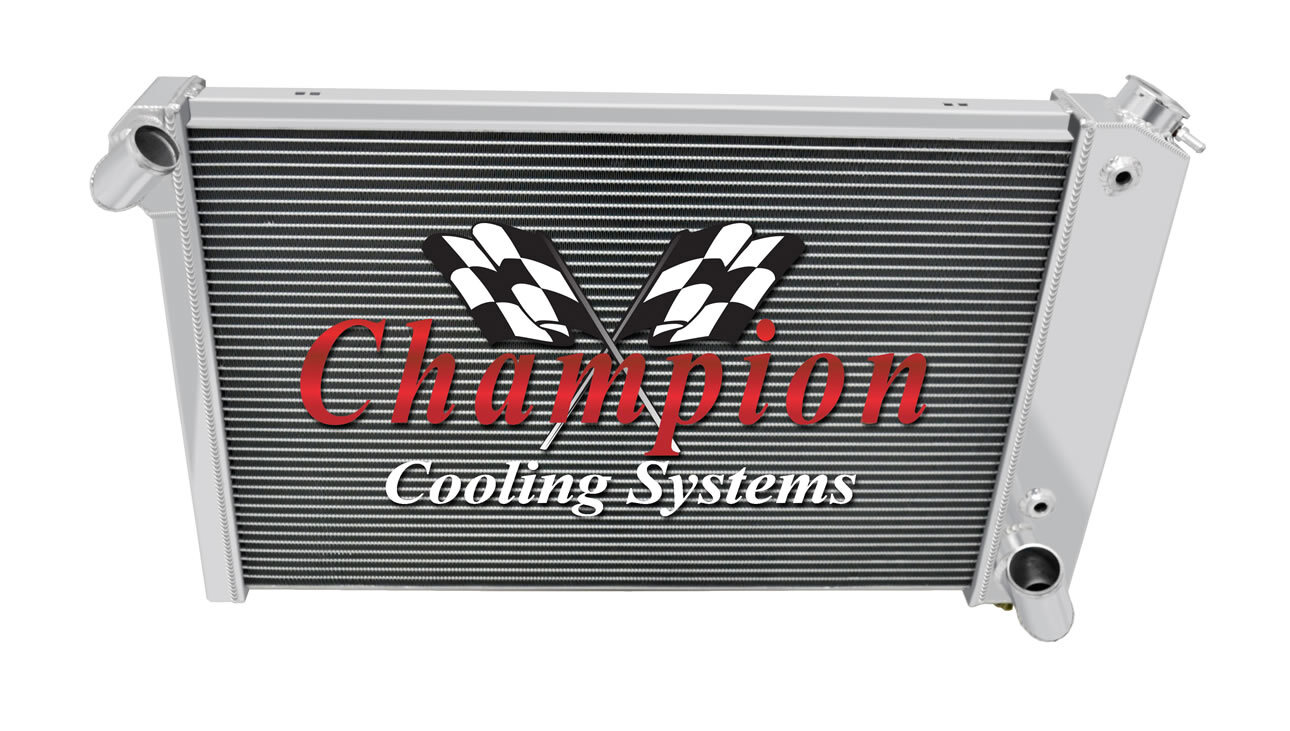 DR Champion 2 Row Radiator for 1969 - 1972 Chevrolet Corvette Small Block Engine