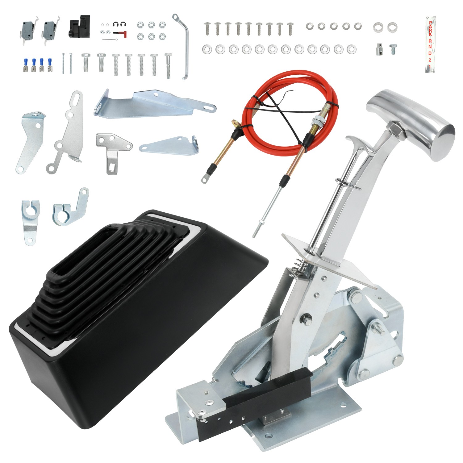 Automatic Ratchet Shifter for GM TH400 TH350 700R4 4L80E Ford C4 Automatic Ratchet Shifter for GM TH400 TH350 700R4 4L80E Ford C4