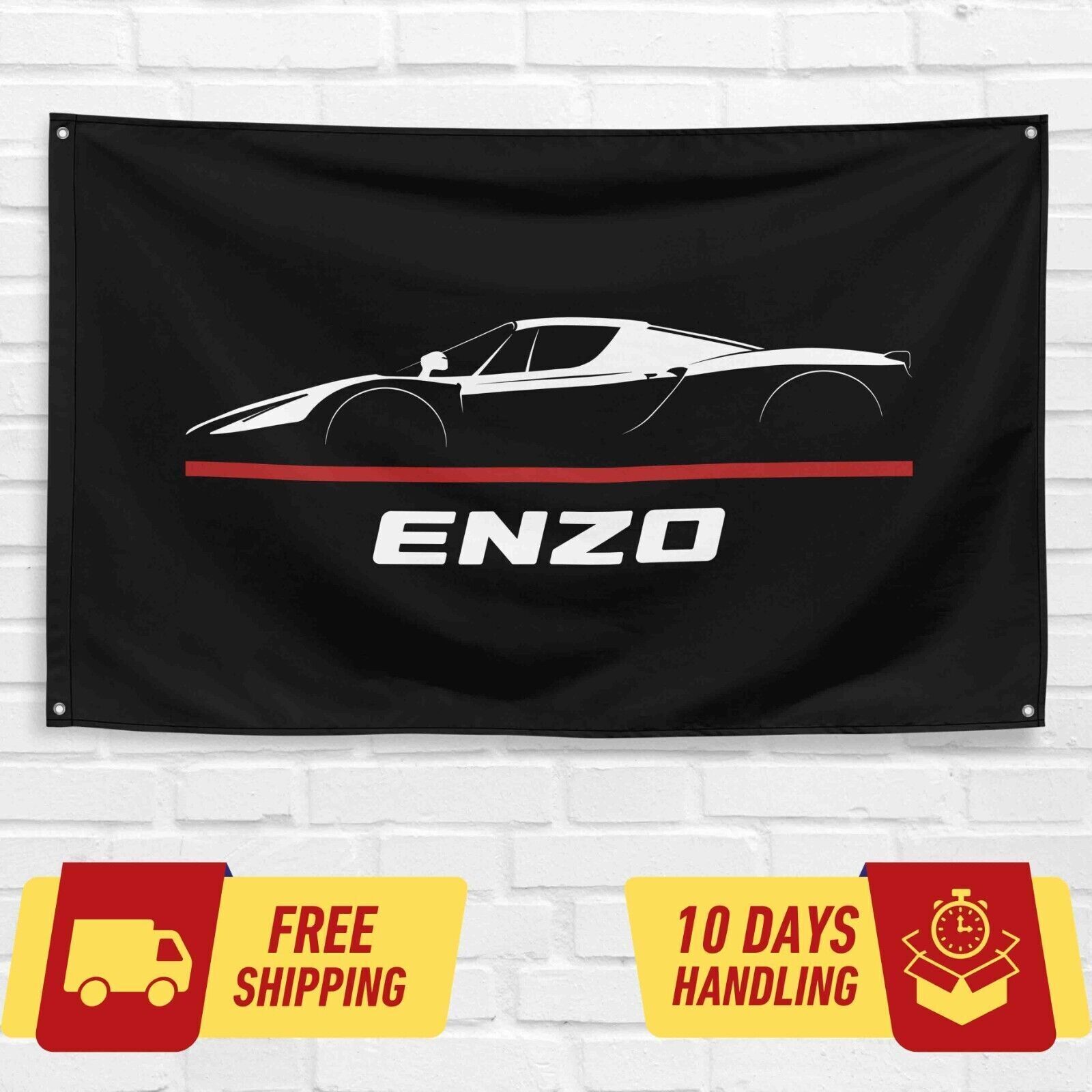 For Ferrari Enzo 2002-2004 Car Enthusiast 3x5 ft Flag Birthday Gift Banner