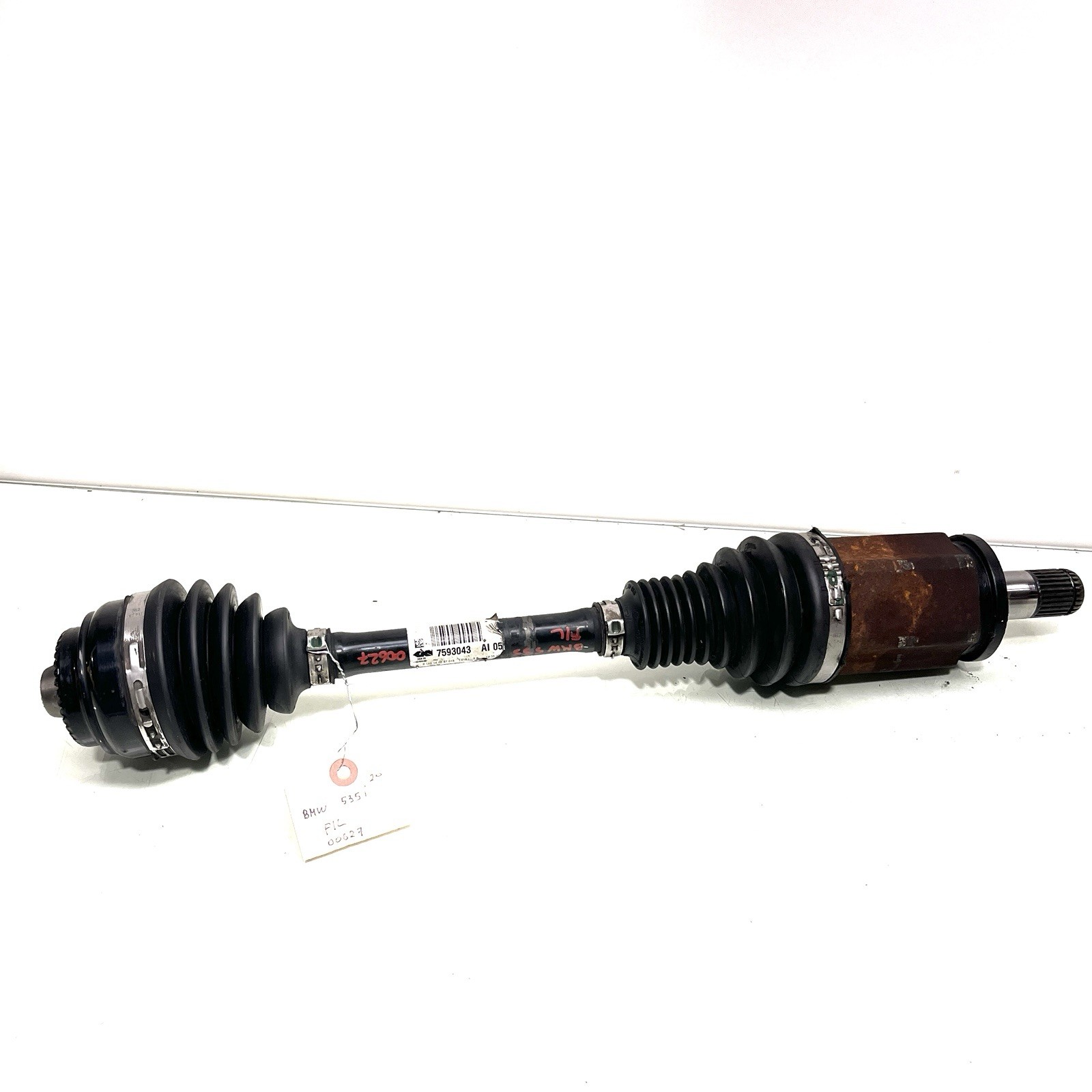 OEM GKN Front Left CV Axle BMW 535i F10 F11 xDrive 759304305 58K