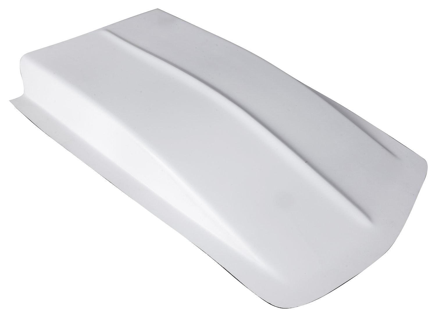 JEGS Fiberglass Z28 Style Cowl Induction Hood Scoop, 4 in. H [White]