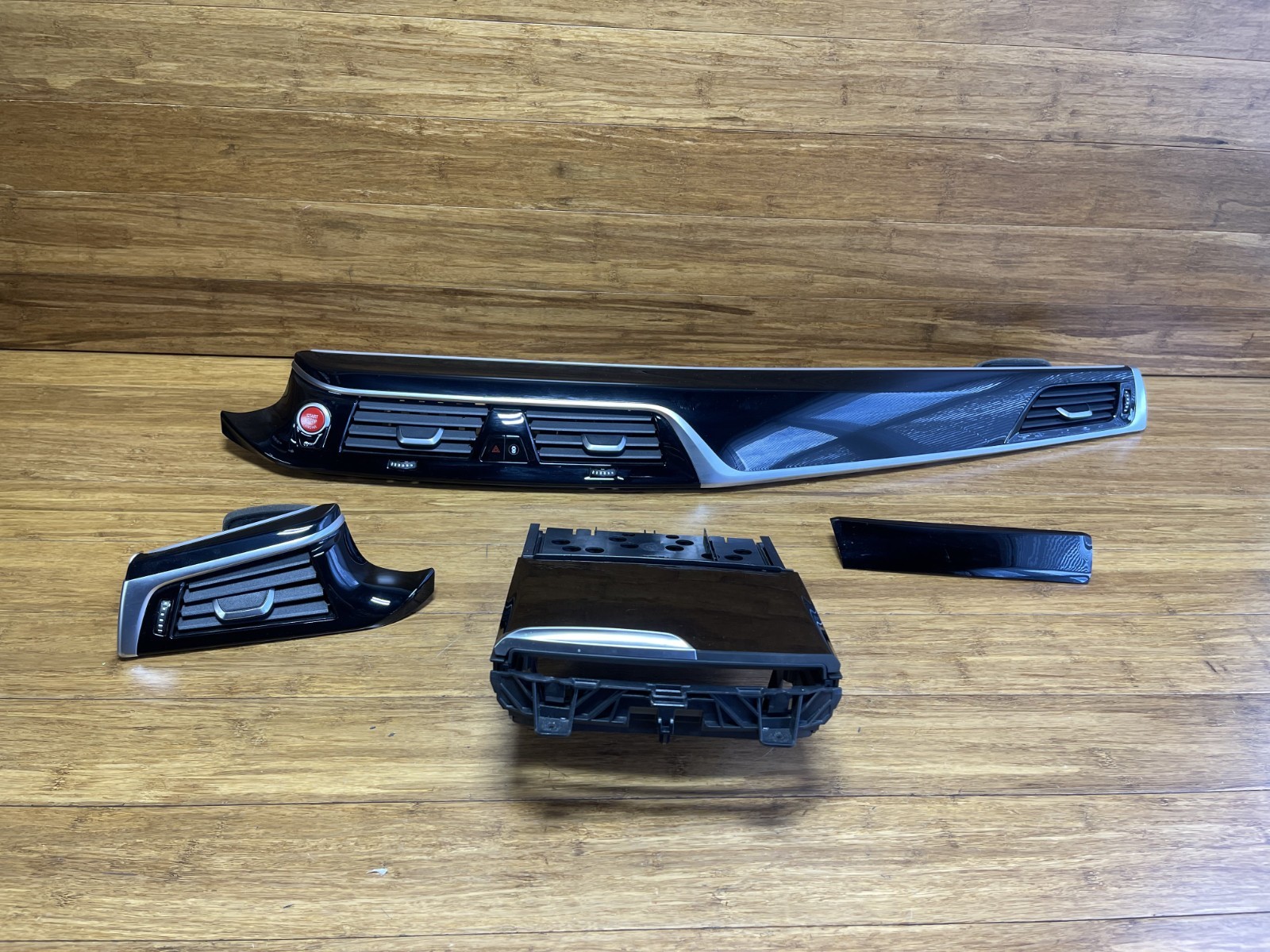 2017-2023 BMW 5 Series G30 M5 F90 Dash Console Interior Trim Set of 4 OEM *NOTE*