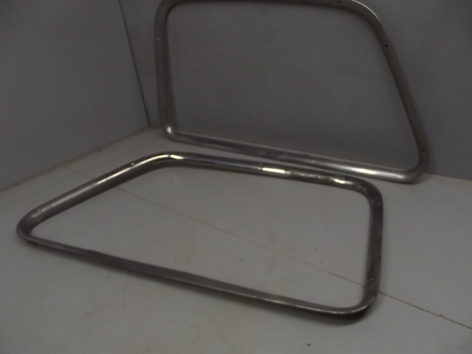 Vintage 1951 - 1954 Chevrolet GM Truck Door Window Trim Molding stainless deluxe