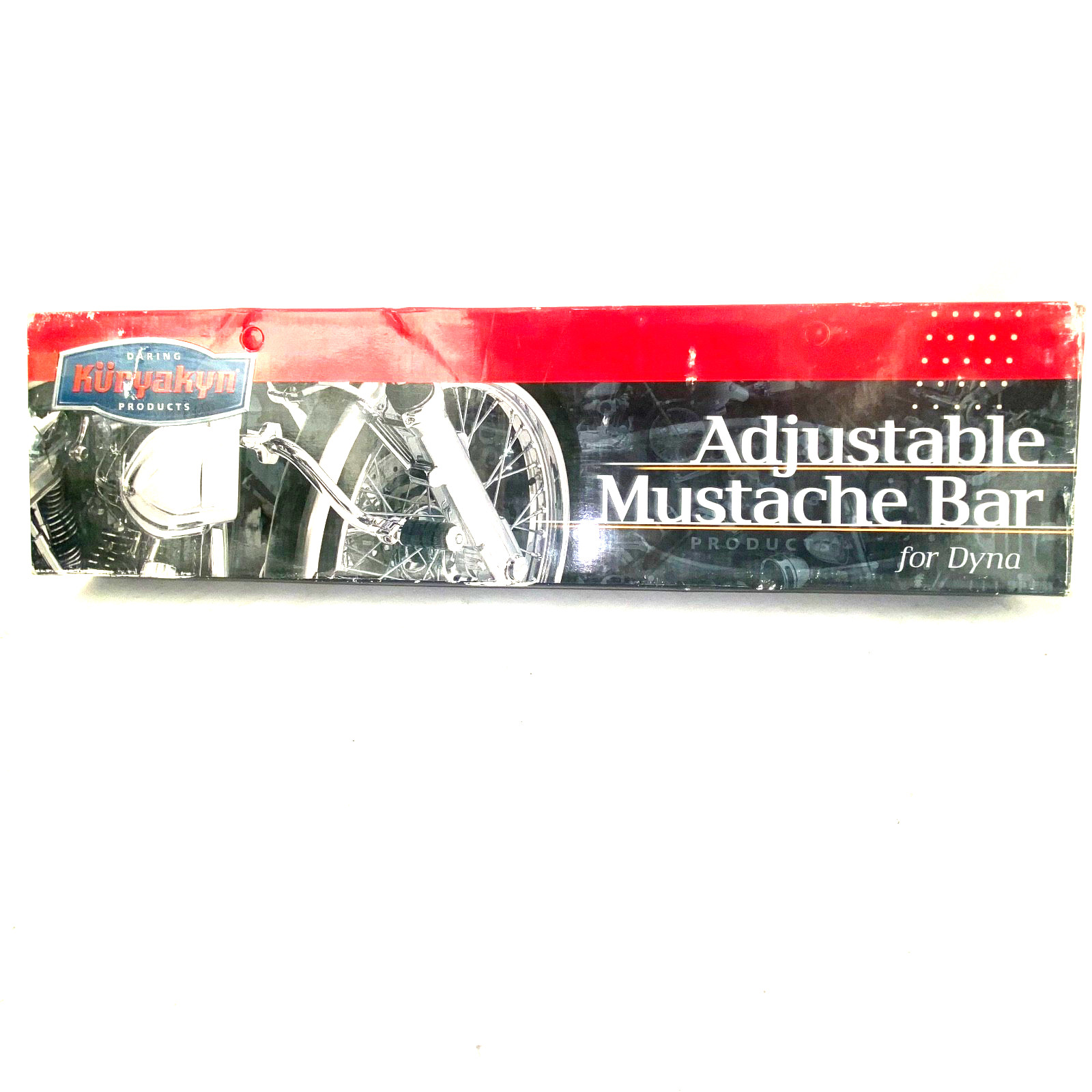 Kuryakyn Adjustable Mustache Bar Chrome #7862 Harley Davidson Dyna OPEN BOX