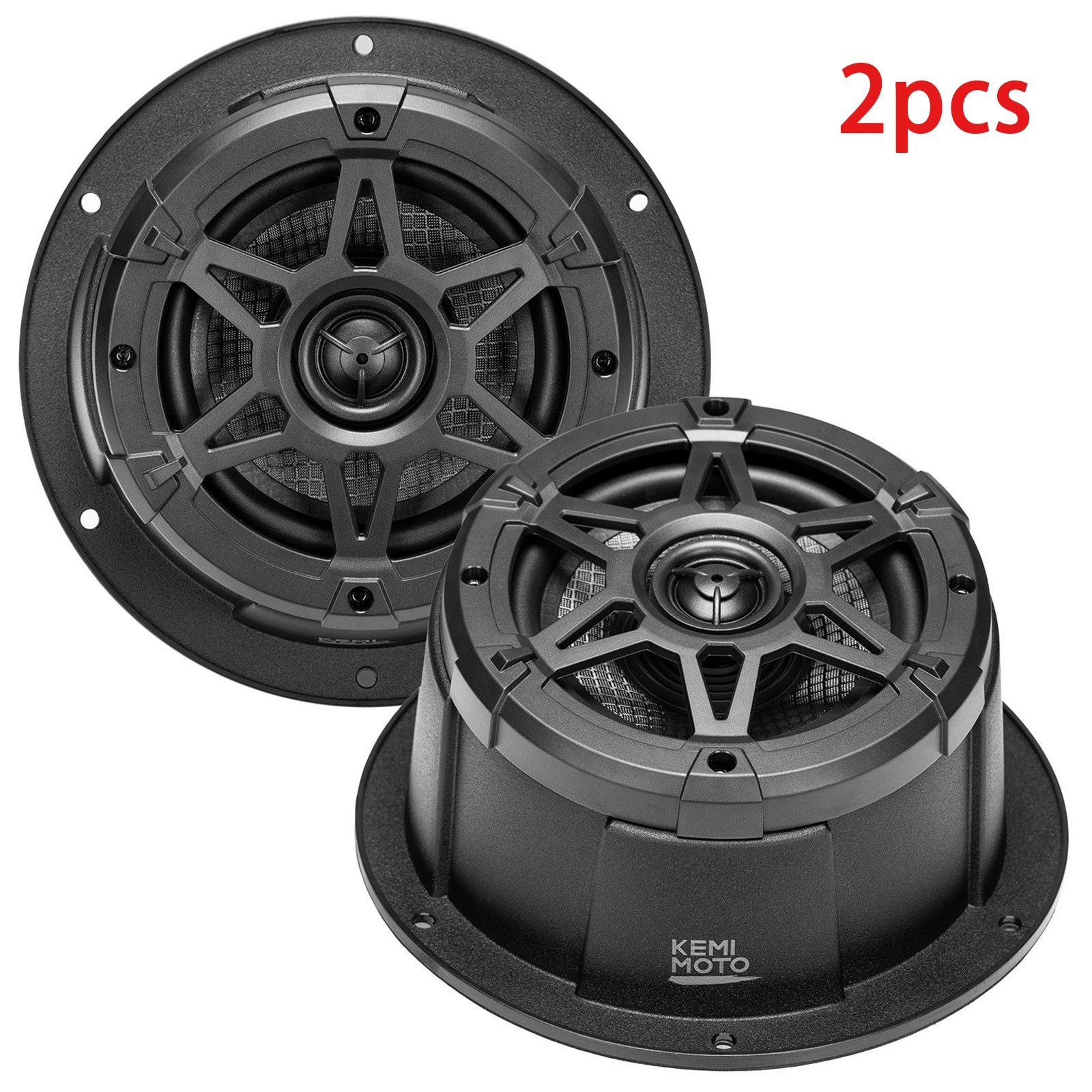 2x 6.5 inch Speaker with Enclosure Pods Overhead IPX5 For UTV ATV Polaris Can Am 2x 6.5 inch Speaker with Enclosure Pods Overhead IPX5 For UTV ATV Polaris Can Am