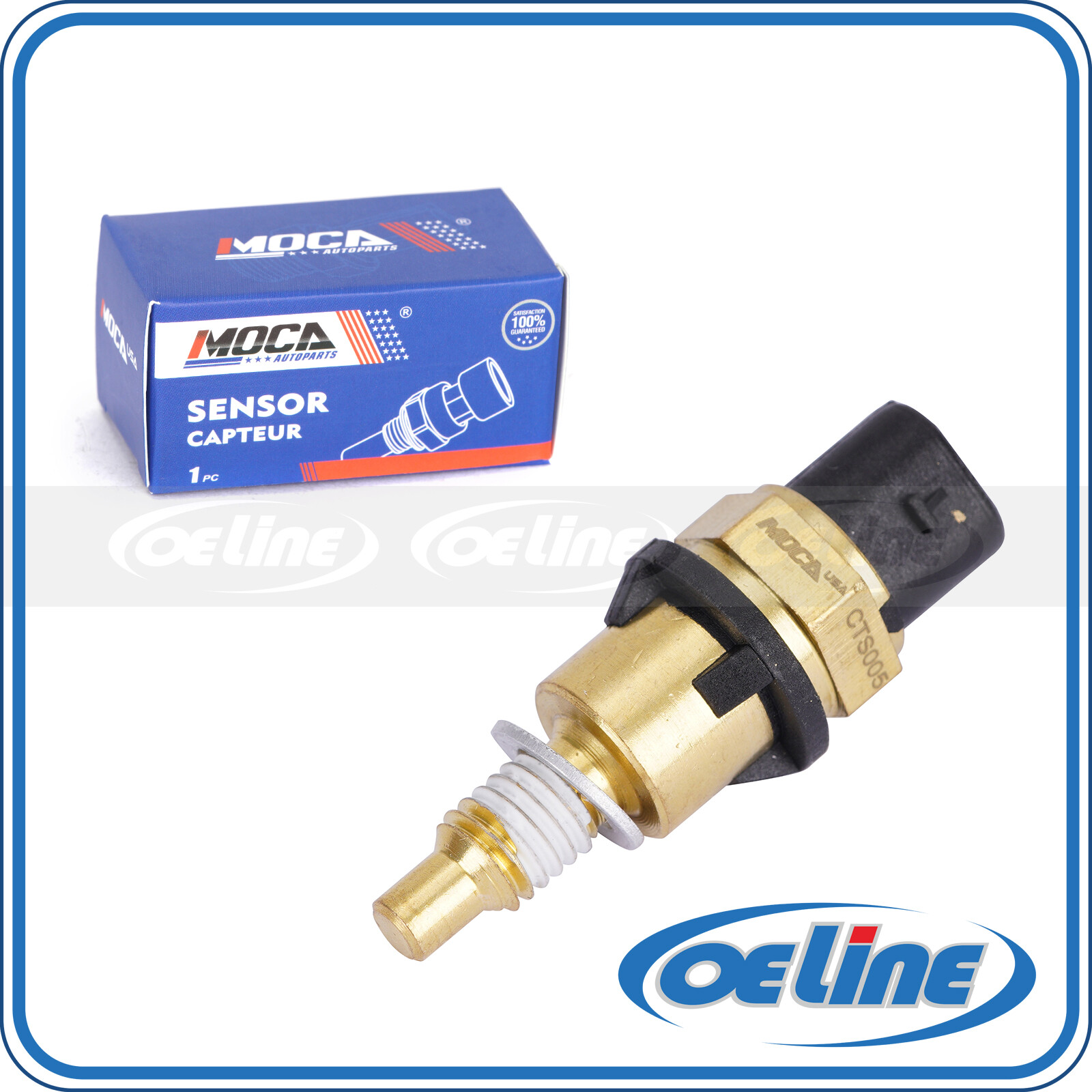 1x Coolant Temperature Sensor for 16-21 Cadillac Chevrolet GMC Buick 12650595 1x Coolant Temperature Sensor for 16-21 Cadillac Chevrolet GMC Buick 12650595