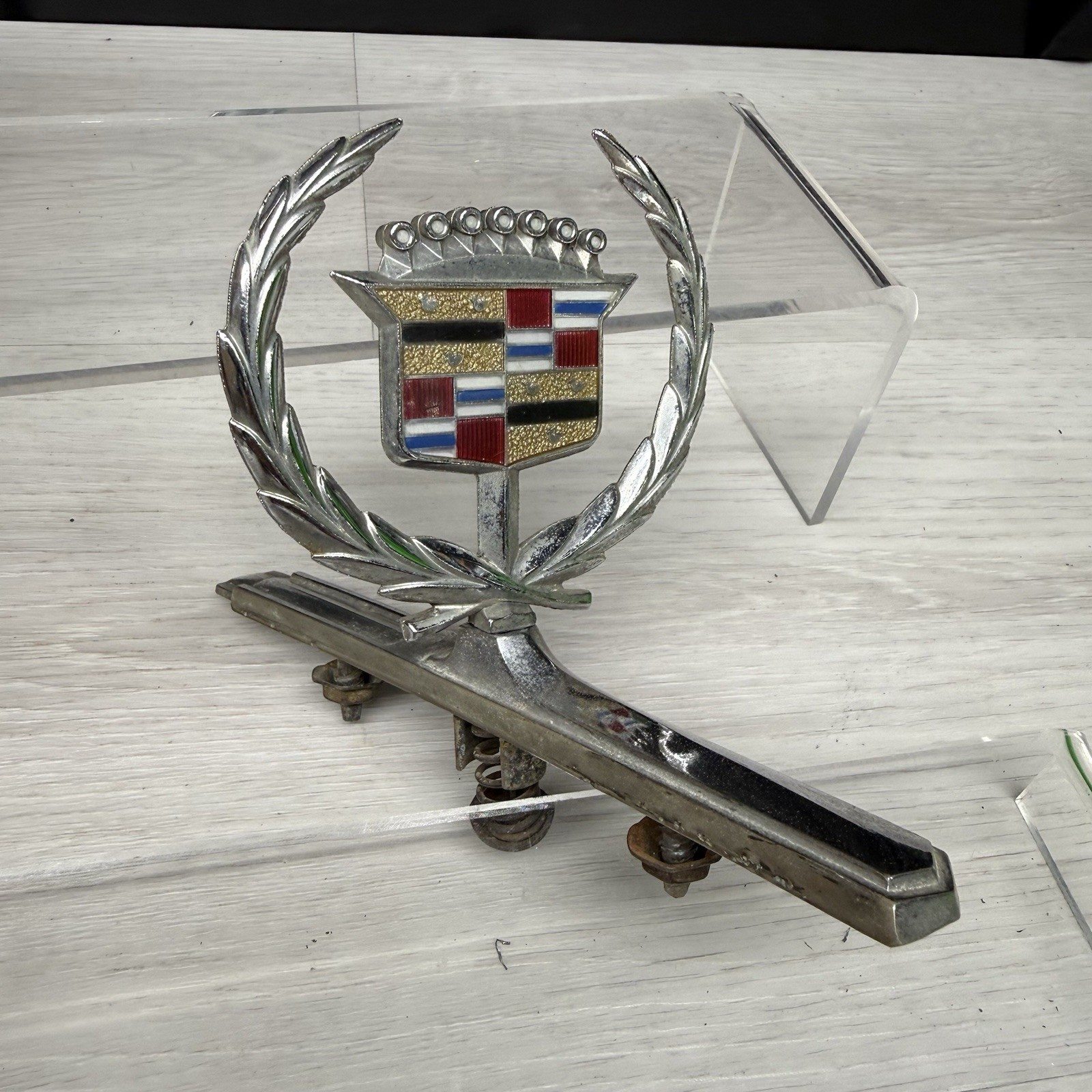 VINTAGE 1971 79 CADILLAC ELDORADO HOOD ORNAMENT 1602288 OEM GM