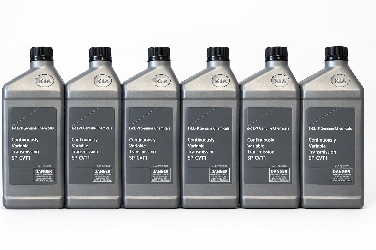 6X New Genuine Kia Transmission Fluid Continuous Variable SP-CVT1 6X New Genuine Kia Transmission Fluid Continuous Variable SP-CVT1