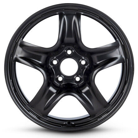 New Wheel For 2007-2010 Pontiac G6 17 Inch Black Steel Rim