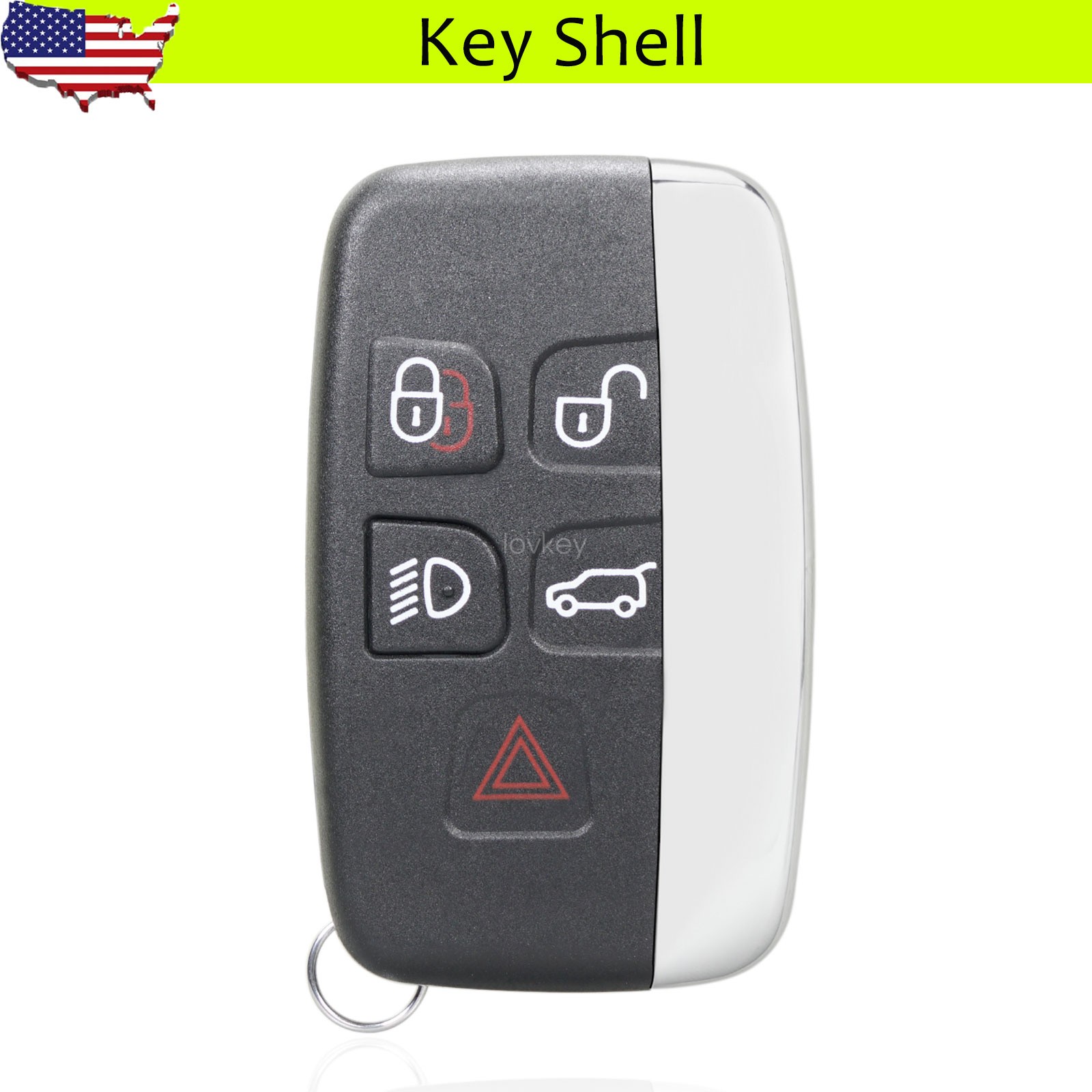 FOR LAND ROVER RANGE ROVER RR SPORT EVOQUE REMOTE CAR KEY FOB COVER SHELL CASE FOR LAND ROVER RANGE ROVER RR SPORT EVOQUE REMOTE CAR KEY FOB COVER SHELL CASE