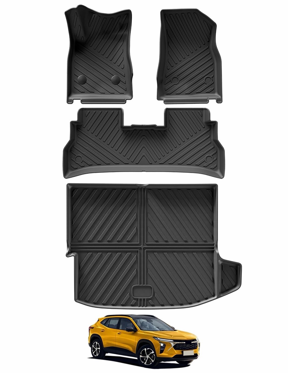 SMABEE Fit For 2024 2025 2026 Chevy Trax Floor Mats & Cargo Liner New