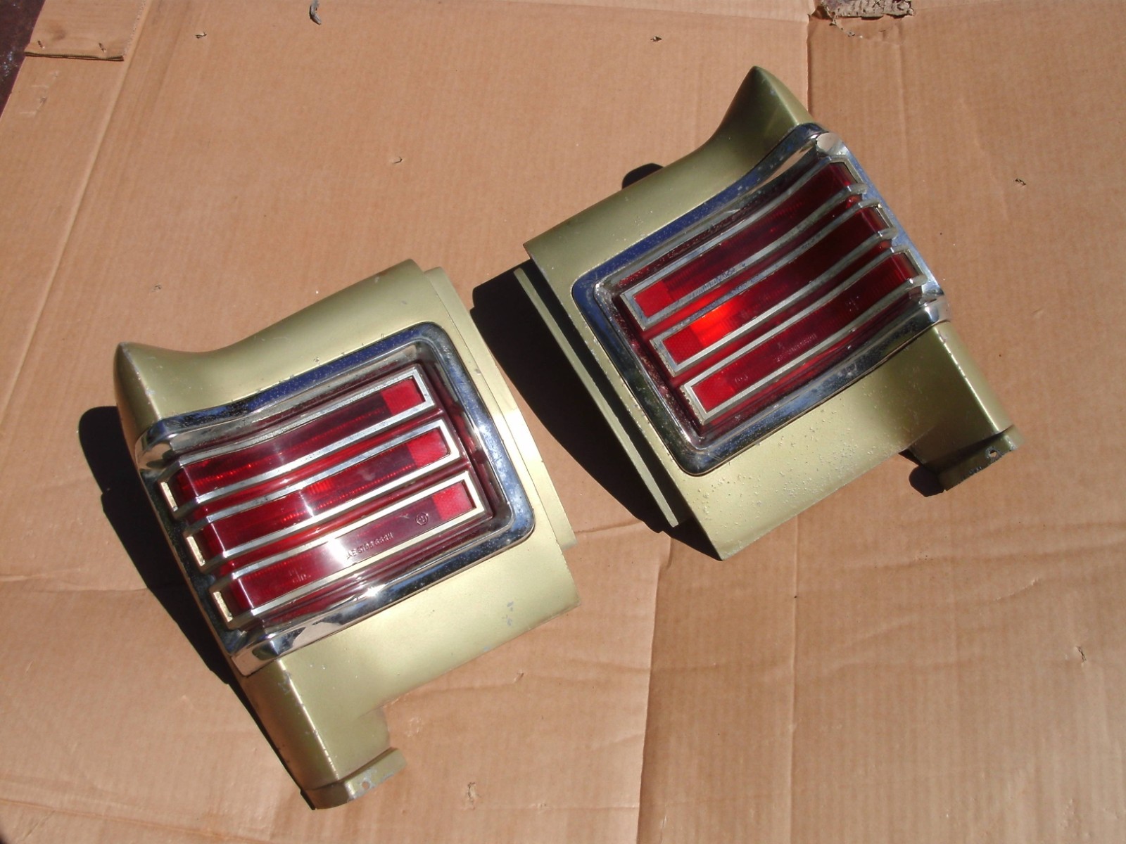 1966 Plymouth Satellite Belvedere II Tail Light & Quarter Extension Pr Mopar 66 1966 Plymouth Satellite Belvedere II Tail Light & Quarter Extension Pr Mopar 66