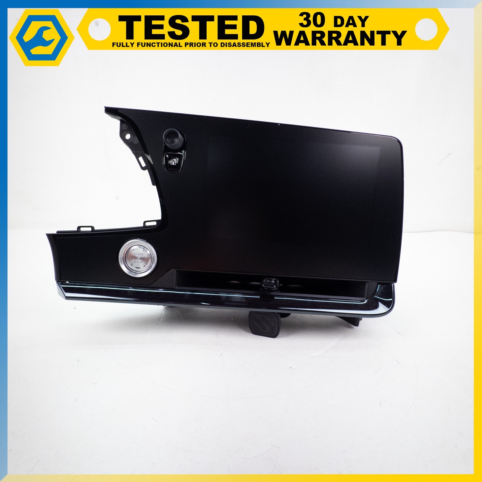 20-25 CHEVROLET CORVETTE C8 RADIO DISPLAY ASSEMBLY W/ IGNITION SWITCH OEM