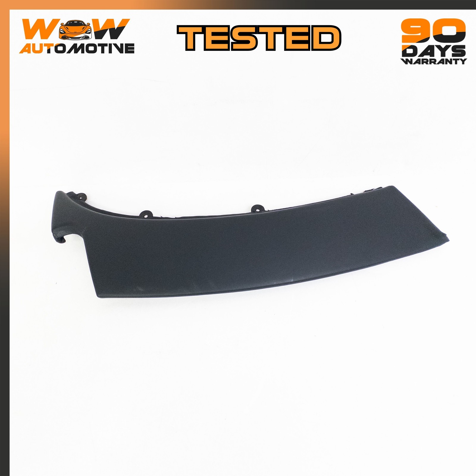 06-16 ASTON MARTIN V8 VANTAGE DASHBOARD RIGHT UPPER COVER TRIM PANEL BLACK OEM