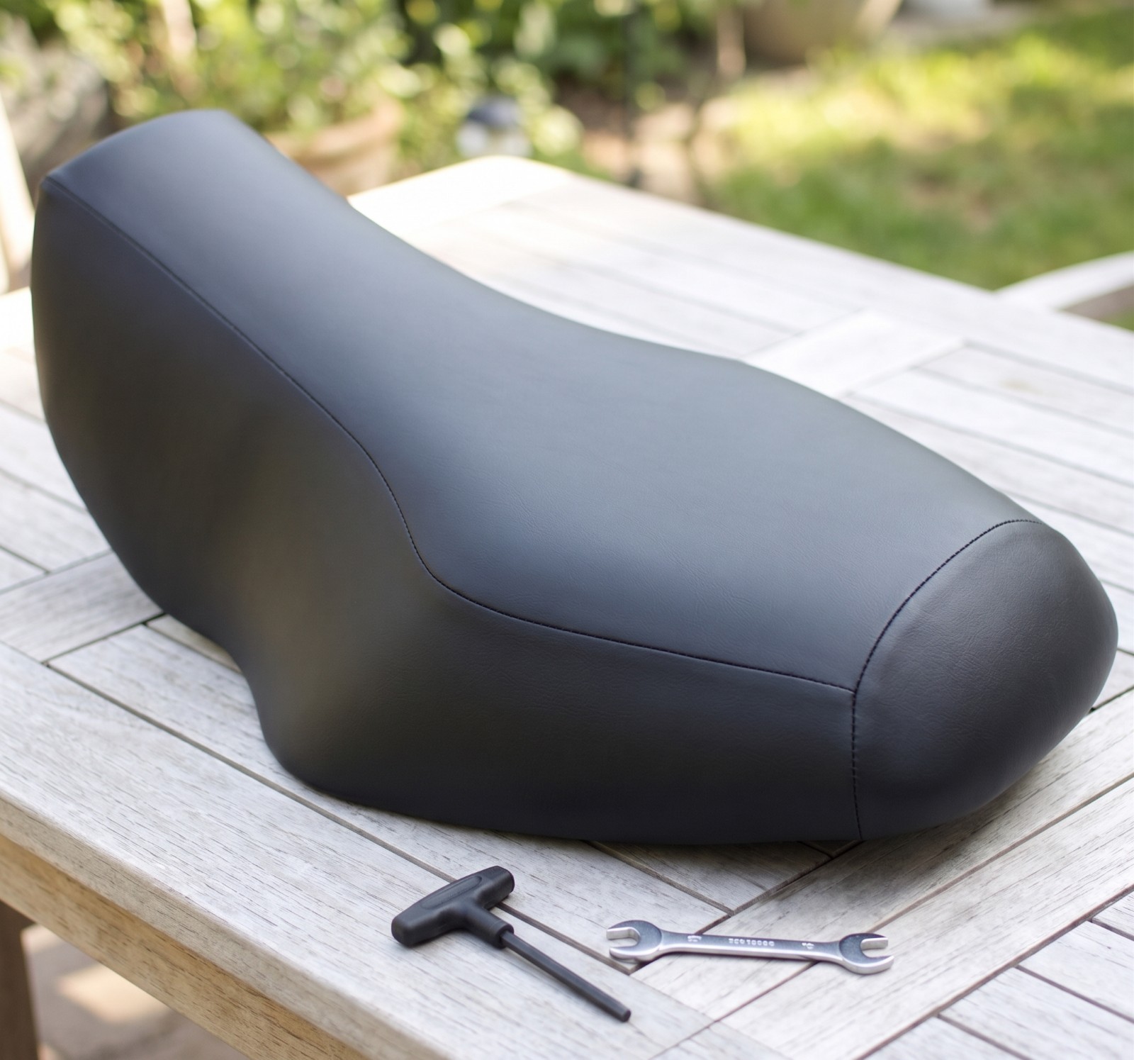 Kawasaki KVF Prairie 300 Seat Cover For 1999 To 2002 Black Vinyl Seat Cover