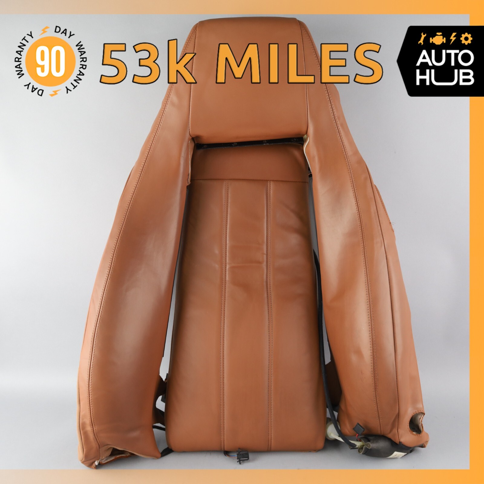 03-06 Bentley Continental GT Front Left Side Seat Upper Back Cushion OEM 53k 03-06 Bentley Continental GT Front Left Side Seat Upper Back Cushion OEM 53k