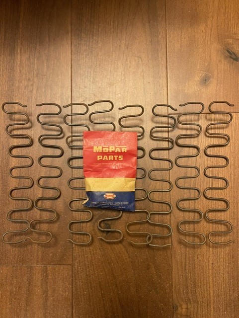 NOS MOPAR SEAT SPRING PACKAGE 1955 - 56 CHRYSLER PLYMOUTH DODGE  DESOTO 1528905