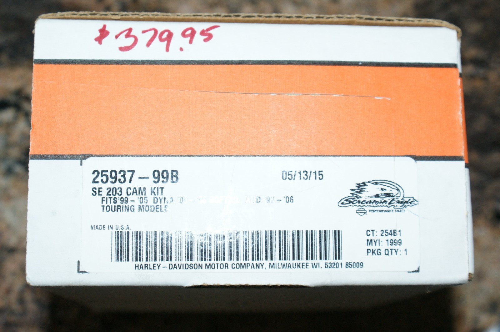 NOS Genuine Harley Davidson screamin eagle cam kit 203 USED FOR DISPLAY ONLY NOS Genuine Harley Davidson screamin eagle cam kit 203 USED FOR DISPLAY ONLY