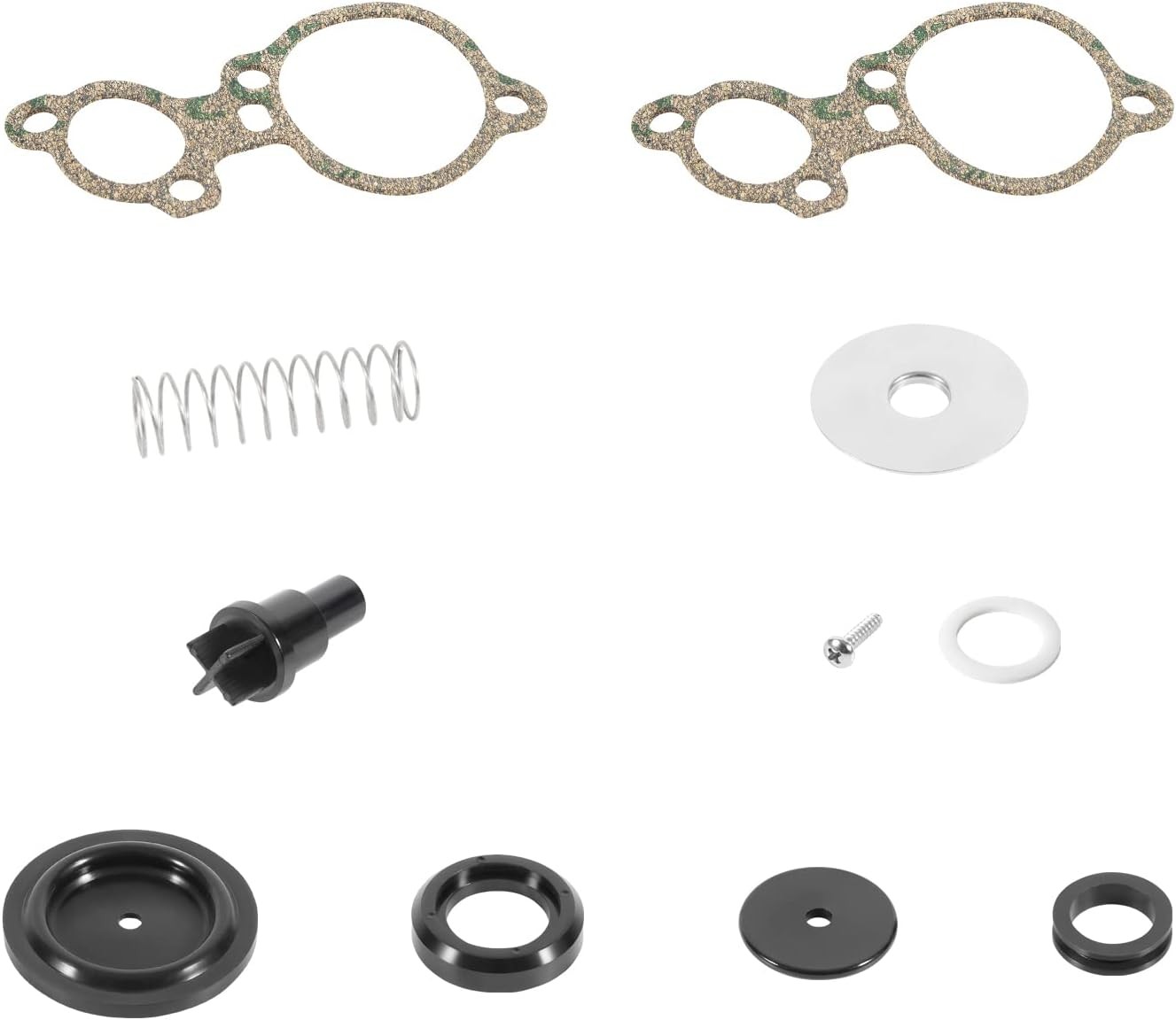 For Mercury 2.0-2.5 Lit 135-150-175-200 HP V6 Poppet Water Valve Kit R: 803062T1 For Mercury 2.0-2.5 Lit 135-150-175-200 HP V6 Poppet Water Valve Kit R: 803062T1