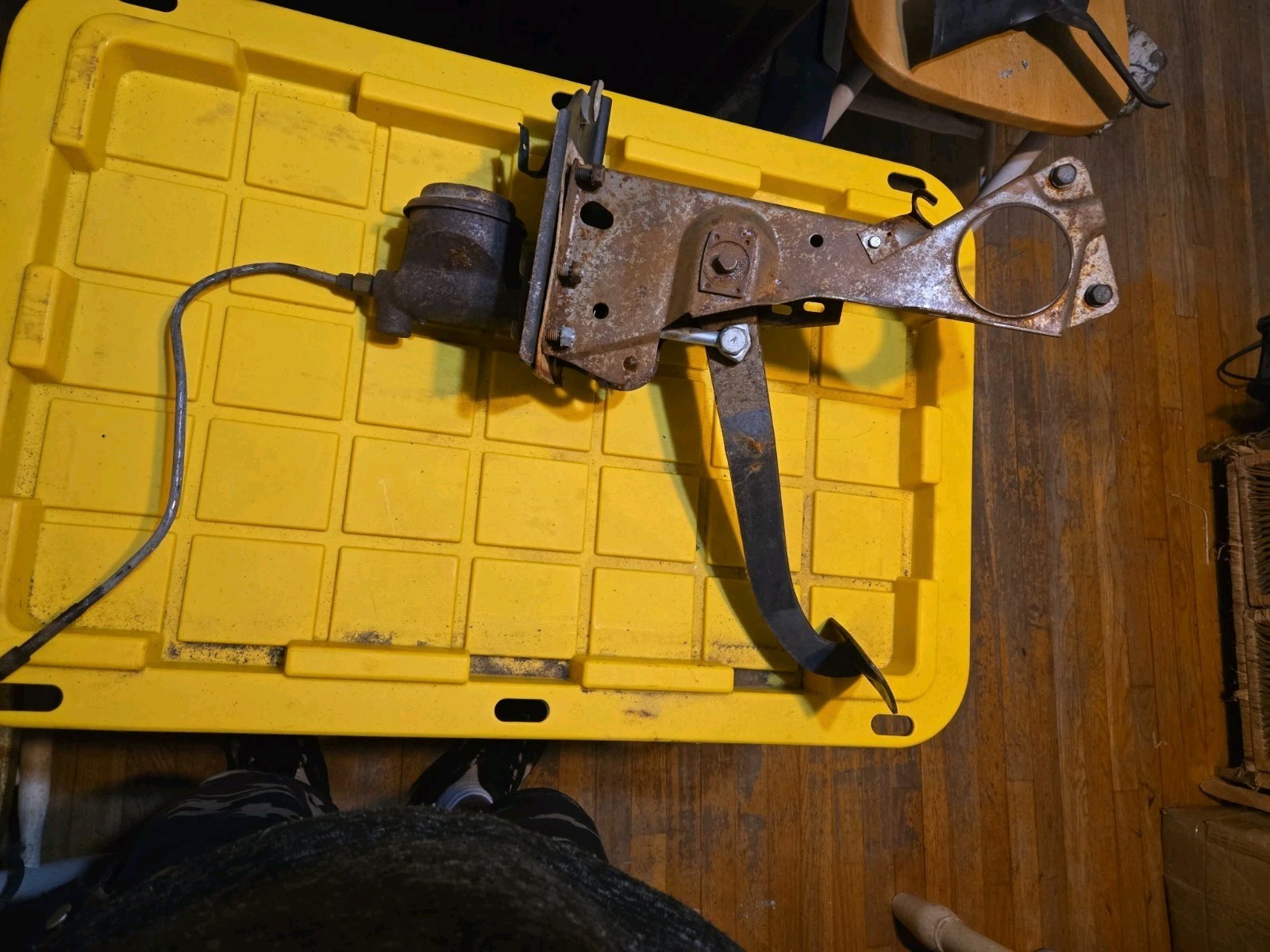 1966-67 Mopar B-body Brake Pedal Assembly charger Coronet satellite 1966-67 Mopar B-body Brake Pedal Assembly charger Coronet satellite