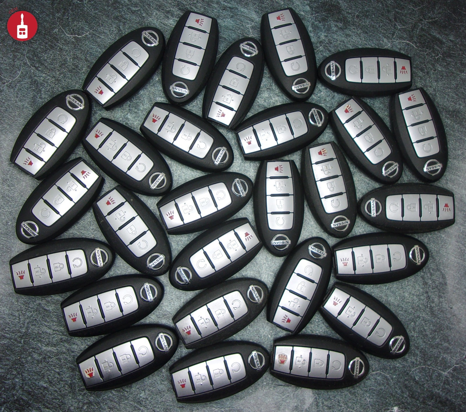 OEM Nissan Lot of 27 Remote Entry Smart Keys Used Bulk -KR5S180144014-