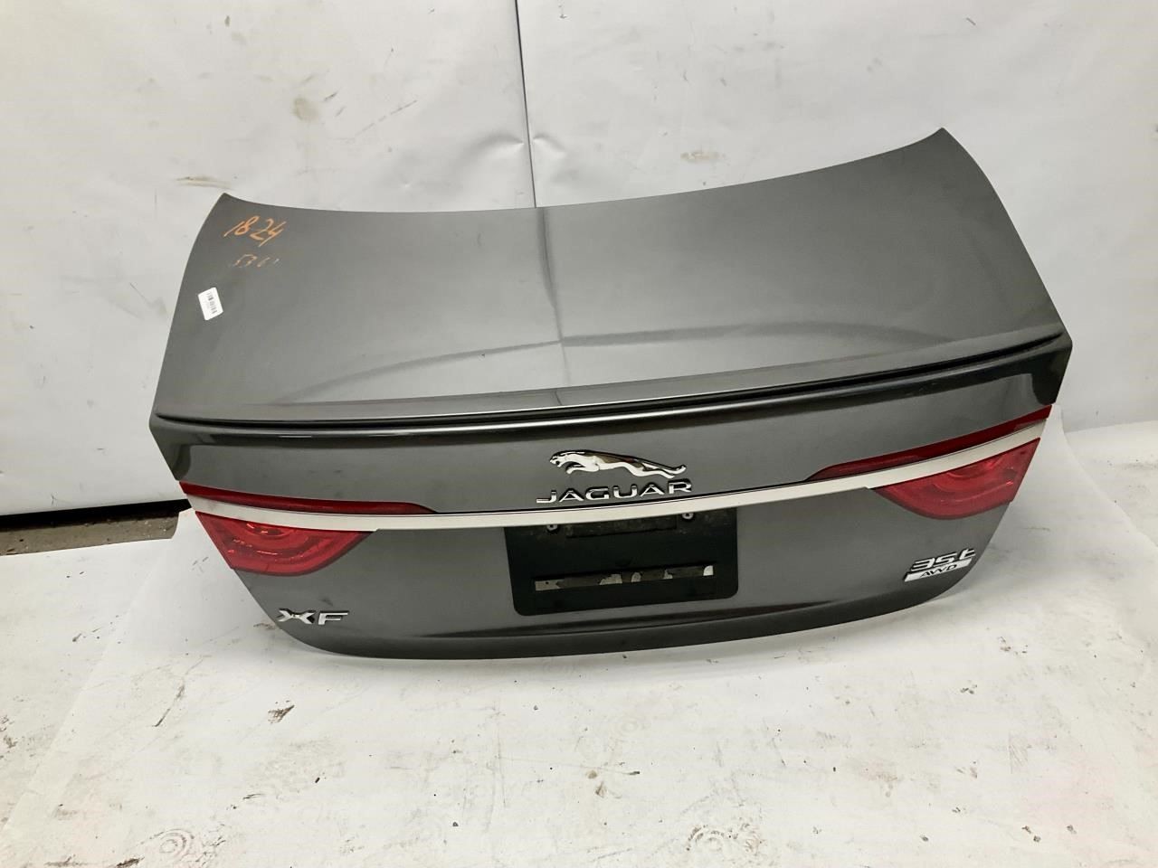 16-19 Jaguar XF Rear Trunk Deck Lid Decklid w/ Camera w/o Spoiler P