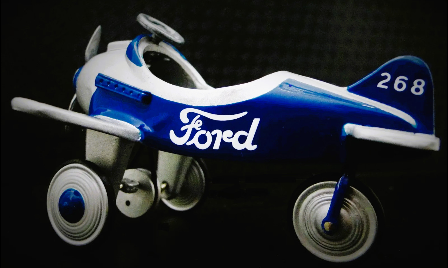 Ford P51 Mustang 1969 WW2 Plane MINI Pedal Car Metal Body SCALE MODEL AIRPLANE