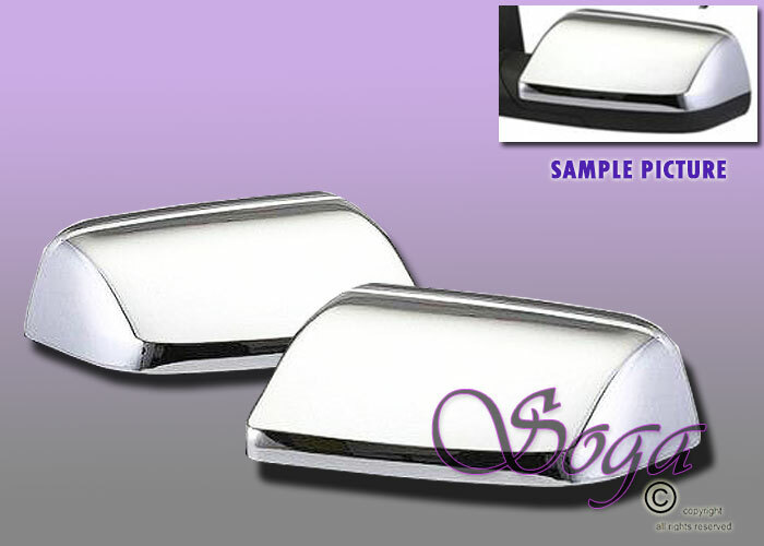 FOR 2009-2016 FORD FLEX CHROME SIDE MIRROR TOPHALF COVERS OVERLAY COVER PAIR NEW FOR 2009-2016 FORD FLEX CHROME SIDE MIRROR TOPHALF COVERS OVERLAY COVER PAIR NEW