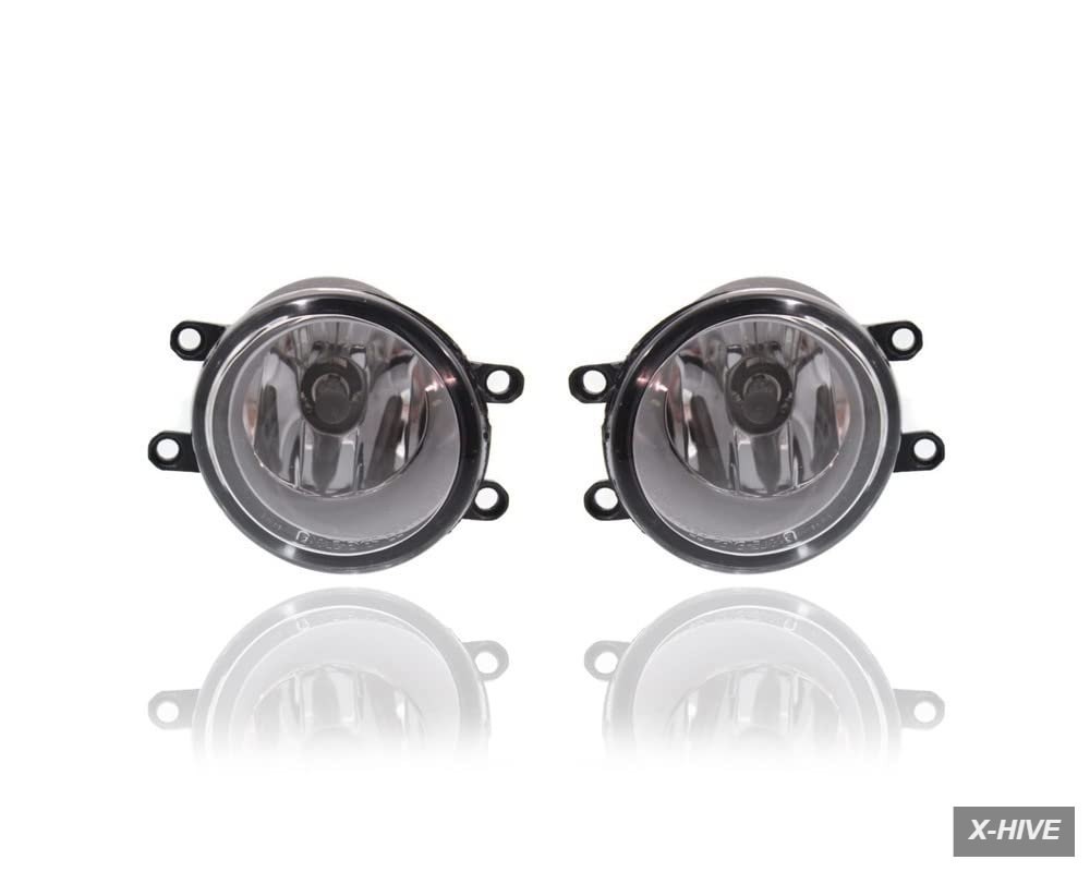 Driving,Fog Spot Lights Waterproof 1 Light Assembly Compatible/Replacement Pair