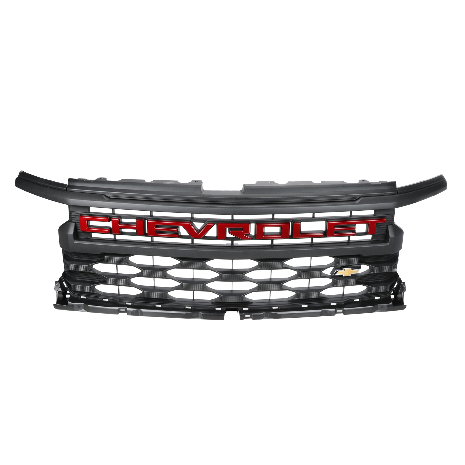 OEM NEW 22-25 Chevrolet Silverado 1500 Grille Black w/Script Lettering 85529035 OEM NEW 22-25 Chevrolet Silverado 1500 Grille Black w/Script Lettering 85529035