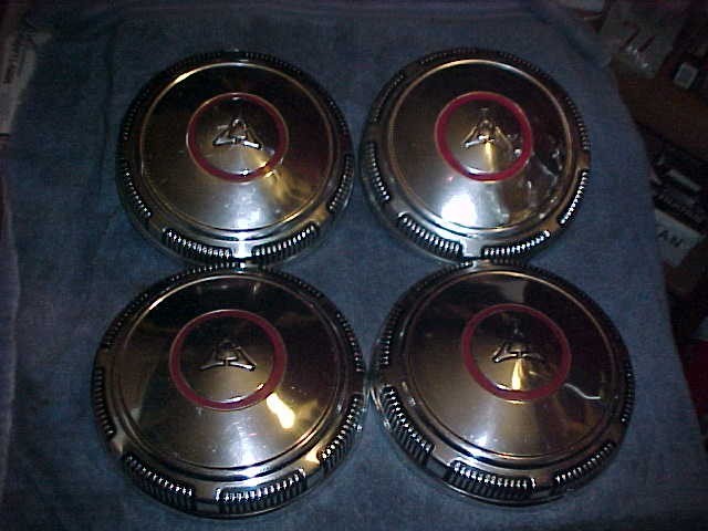 Dodge 1969-74 Mopar SET Red Line Dog Dish Bowl 9\ Dodge 1969-74 Mopar SET Red Line Dog Dish Bowl 9\