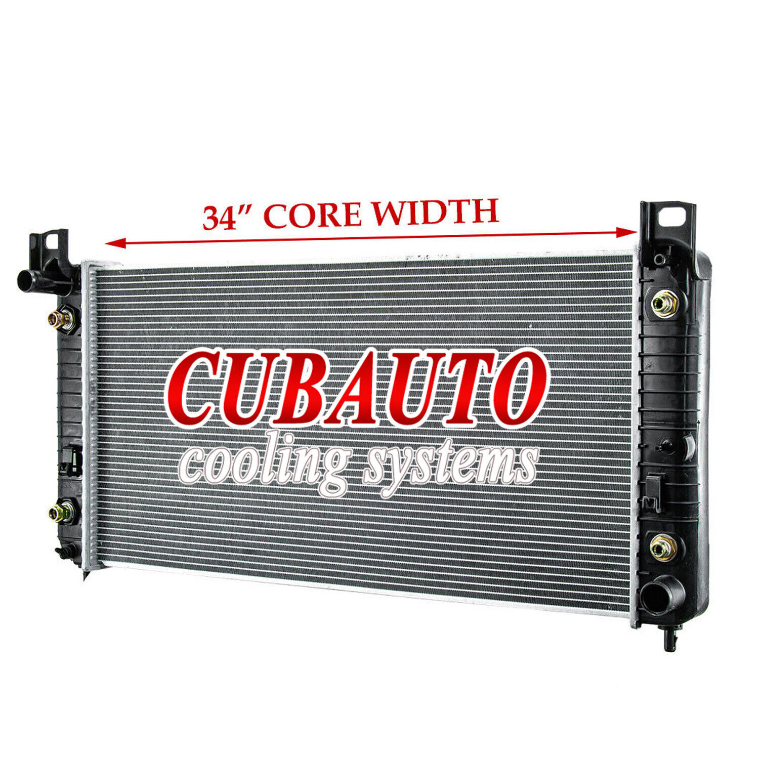 Aluminum Core Radiator For 99-13 2012 Chevy Silverado 2500 Suburban 1500 Hummer