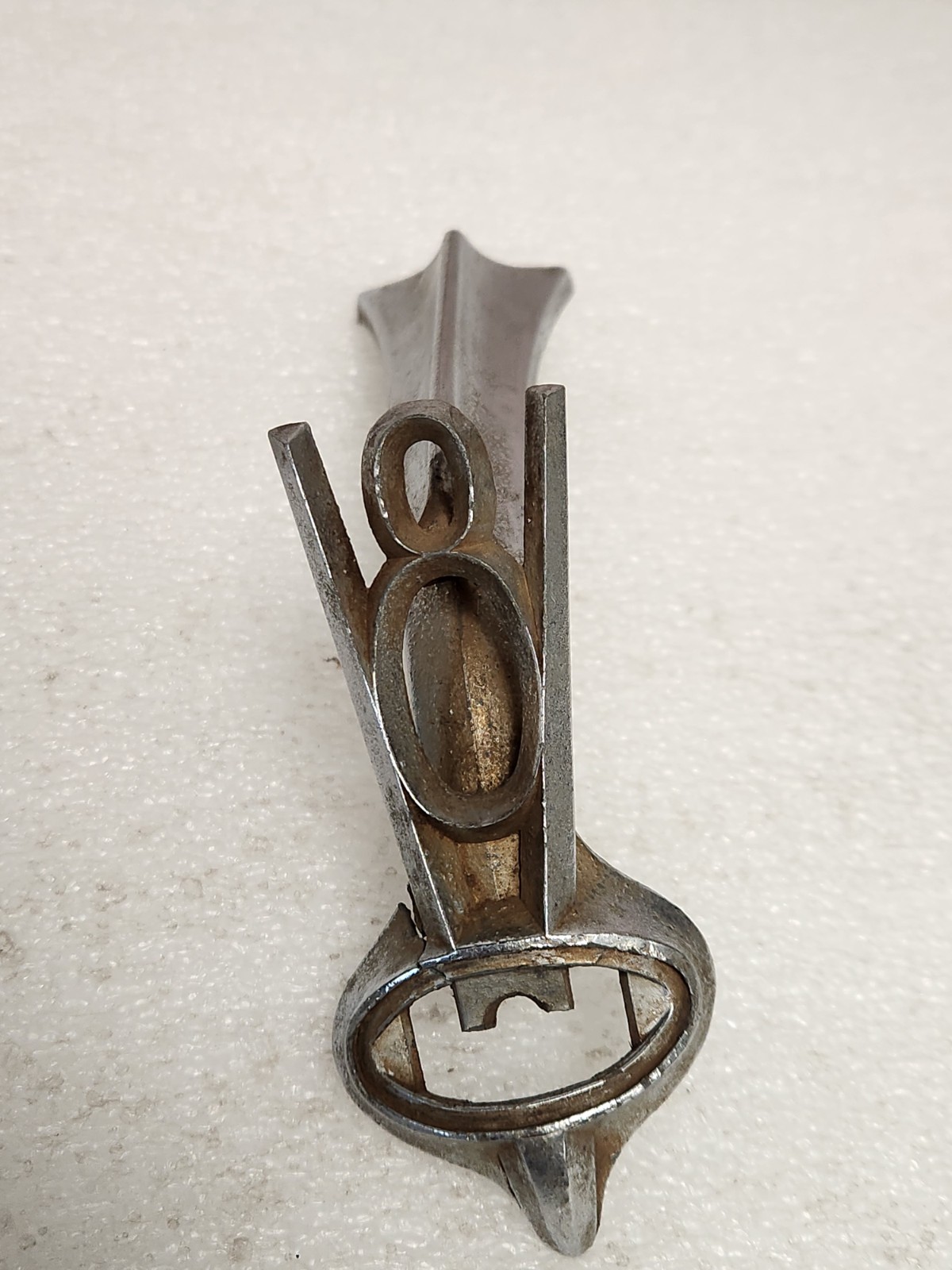 Vintage 1936 Ford V8 Hood Ornament Emblem OEM Chrome Badge Hot Rod TROG HAMB Vintage 1936 Ford V8 Hood Ornament Emblem OEM Chrome Badge Hot Rod TROG HAMB