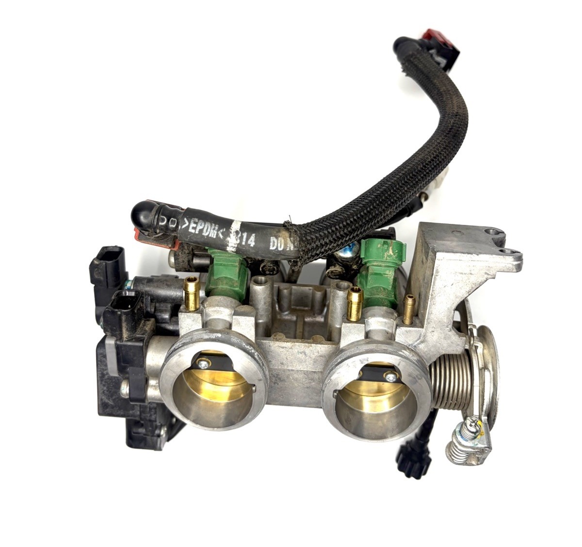 2017 13-17 KAWASAKI NINJA 300 EX300 OEM MAIN FUEL INJECTORS THROTTLE BODIES 2017 13-17 KAWASAKI NINJA 300 EX300 OEM MAIN FUEL INJECTORS THROTTLE BODIES