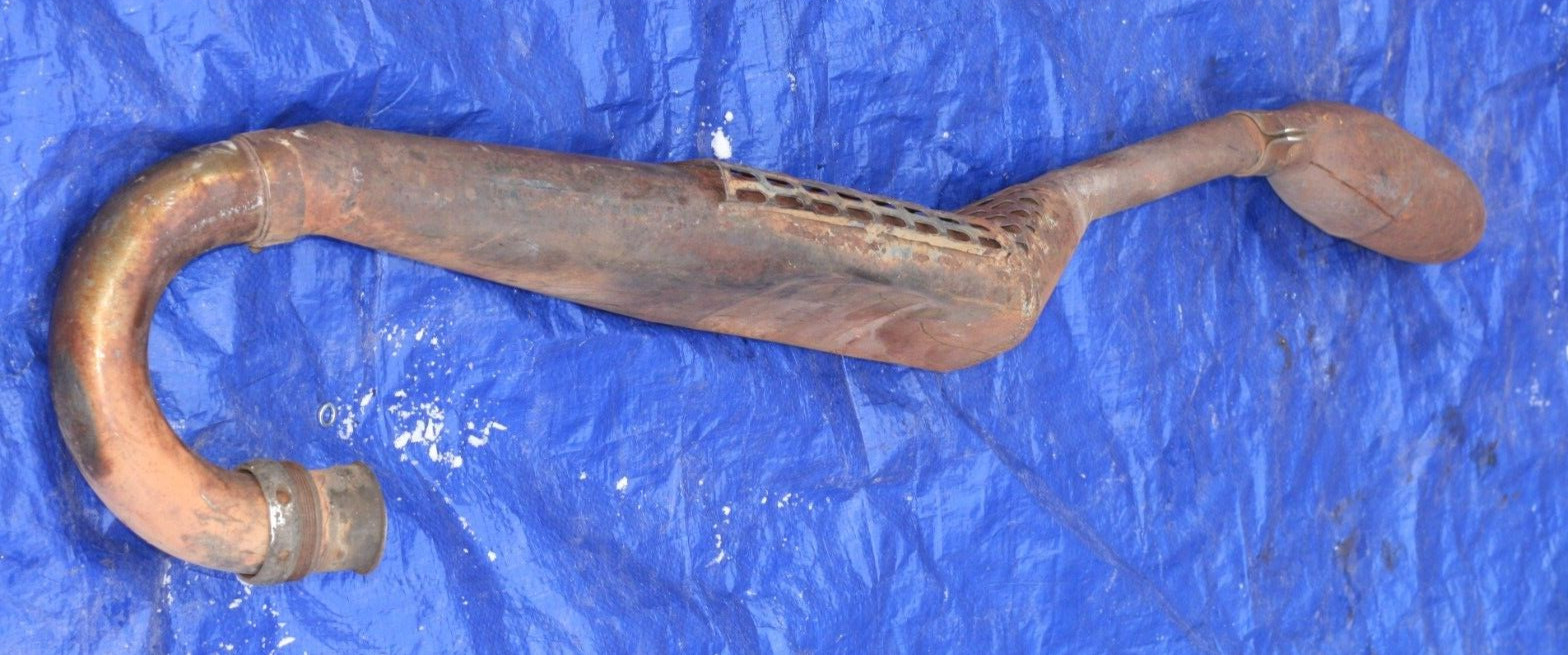 1972 OSSA PIONEER OEM MUFFLER SOLID 1972 OSSA PIONEER OEM MUFFLER SOLID