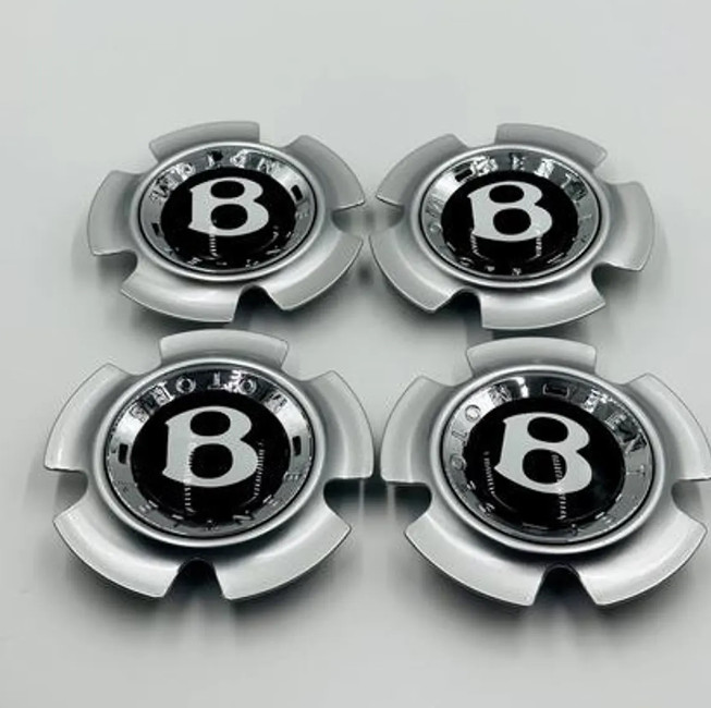 4pcs Set Replacement For Bentley Continental 21 inch Propeller Wheel Center Caps
