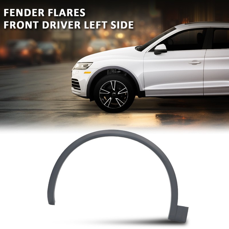 Left Front Wheel Flare Opening Molding Arch Trim For 2018-2020 Audi Q5 Base Left Front Wheel Flare Opening Molding Arch Trim For 2018-2020 Audi Q5 Base