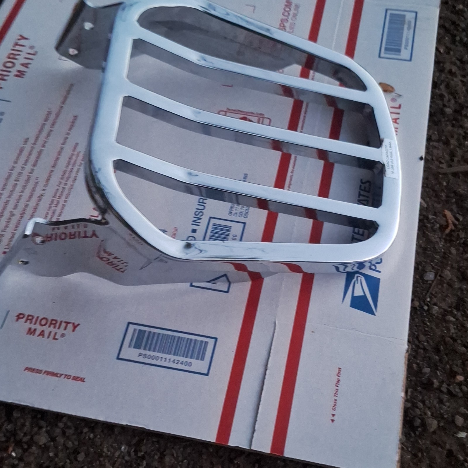 Genuine Harley-Davidson Custom Tapered Sport Luggage RACK square tubing Genuine Harley-Davidson Custom Tapered Sport Luggage RACK square tubing