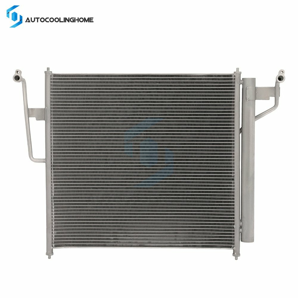 A/C AC Condenser Unit For 2005-2015 Nissan Armada Titan Aluminum Core with Drier