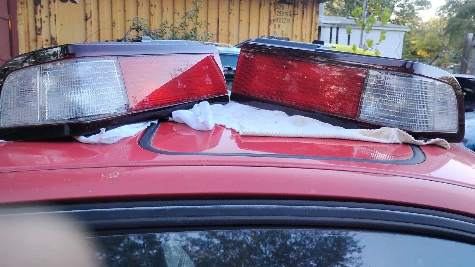 88-91 Honda Crx Left, Right Modified Tail Lights. #380